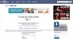 Desktop Screenshot of inglesmundial.com